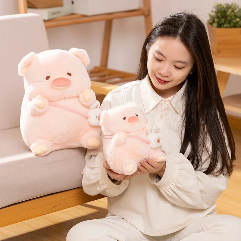 Kawaii Angel Pig Plush Doll - Image 3