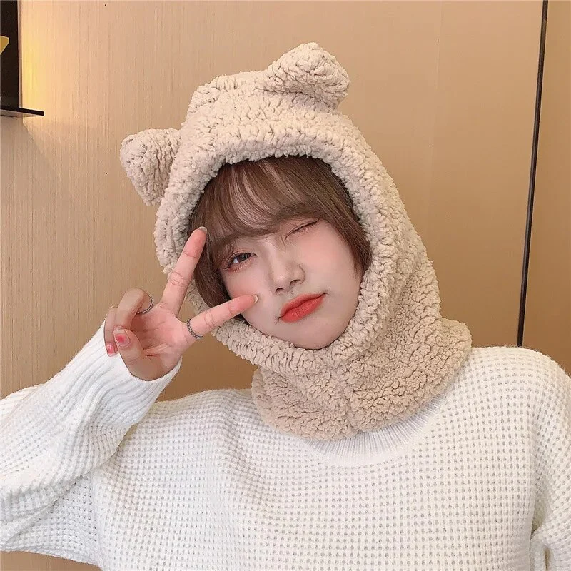 Kawaii Bear Winter Hat - Image 13