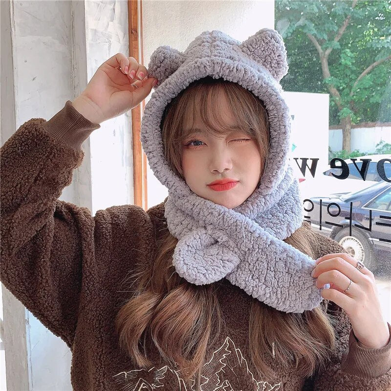 Kawaii Bear Winter Hat - Image 14