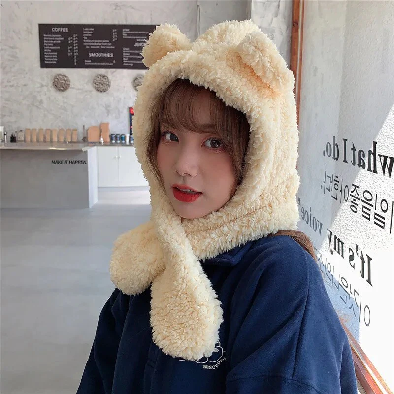 Kawaii Bear Winter Hat - Image 15