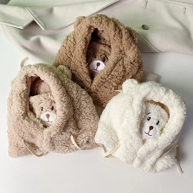 Kawaii Bear Winter Hat - Image 4