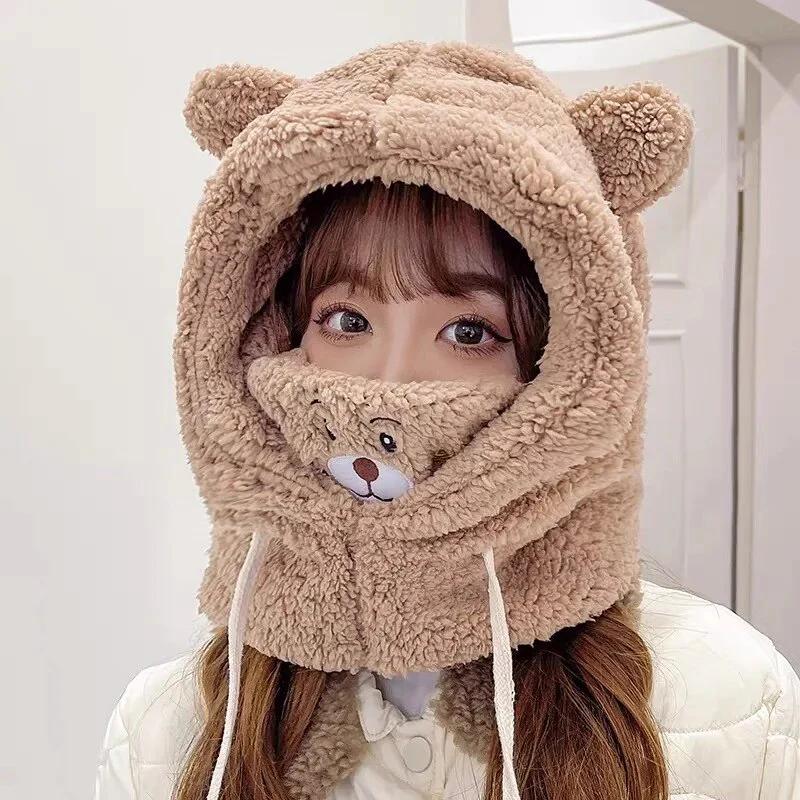 Kawaii Bear Winter Hat - Image 7