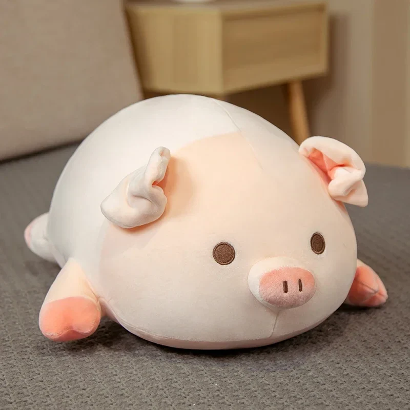 Kawaii Pink Pig Plush Pillow - Image 7