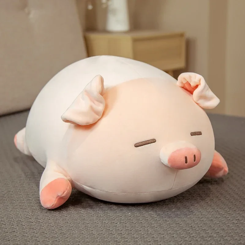 Kawaii Pink Pig Plush Pillow - Image 8