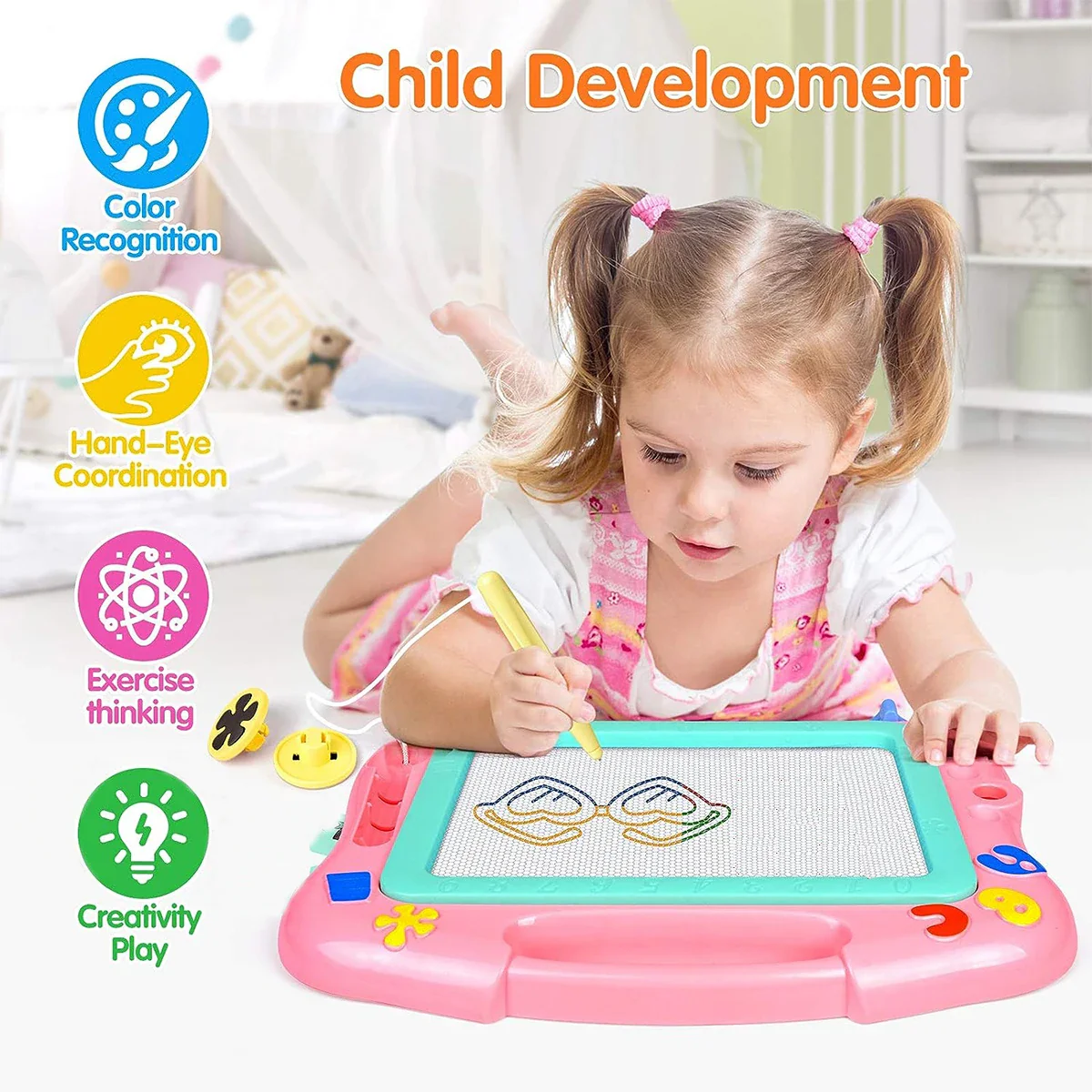 Kid Magnetic Drawing Board - Image 2