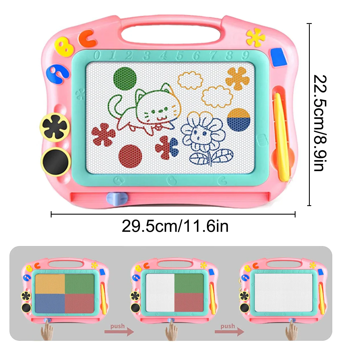 Kid Magnetic Drawing Board - Image 4