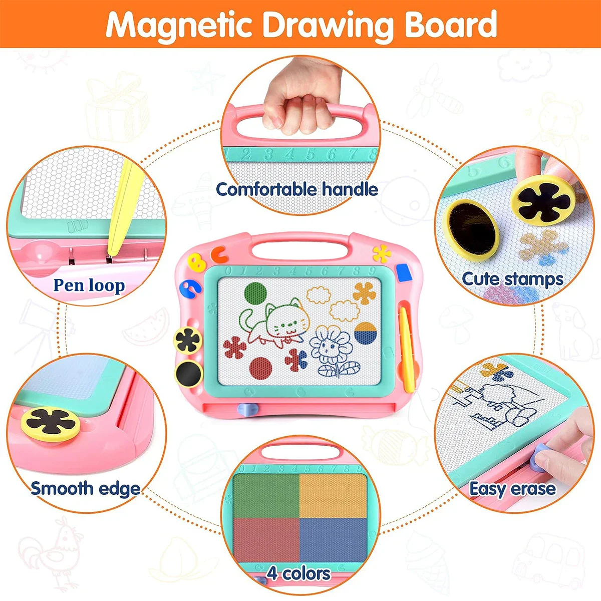 Kid Magnetic Drawing Board - Image 5