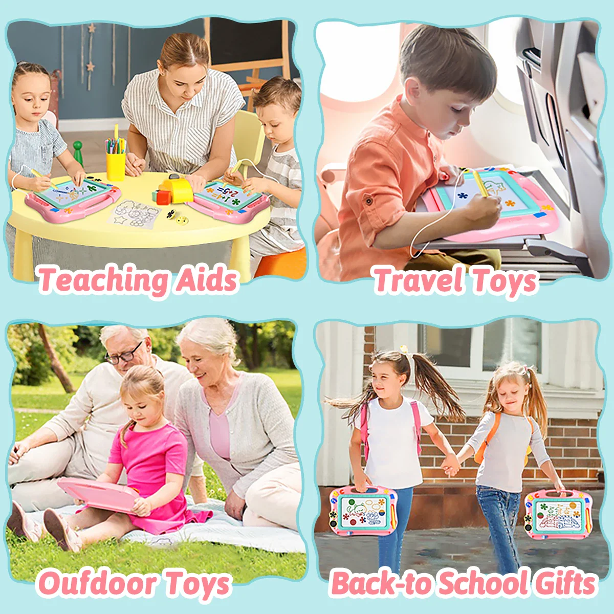 Kid Magnetic Drawing Board - Image 6