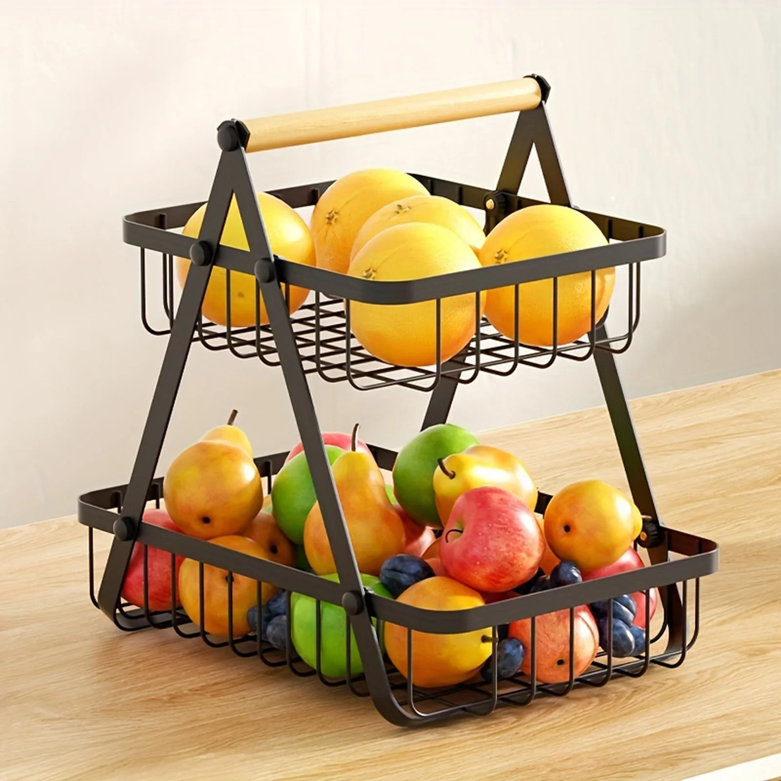 Kitchen Basket Rack Organizer - Image 3
