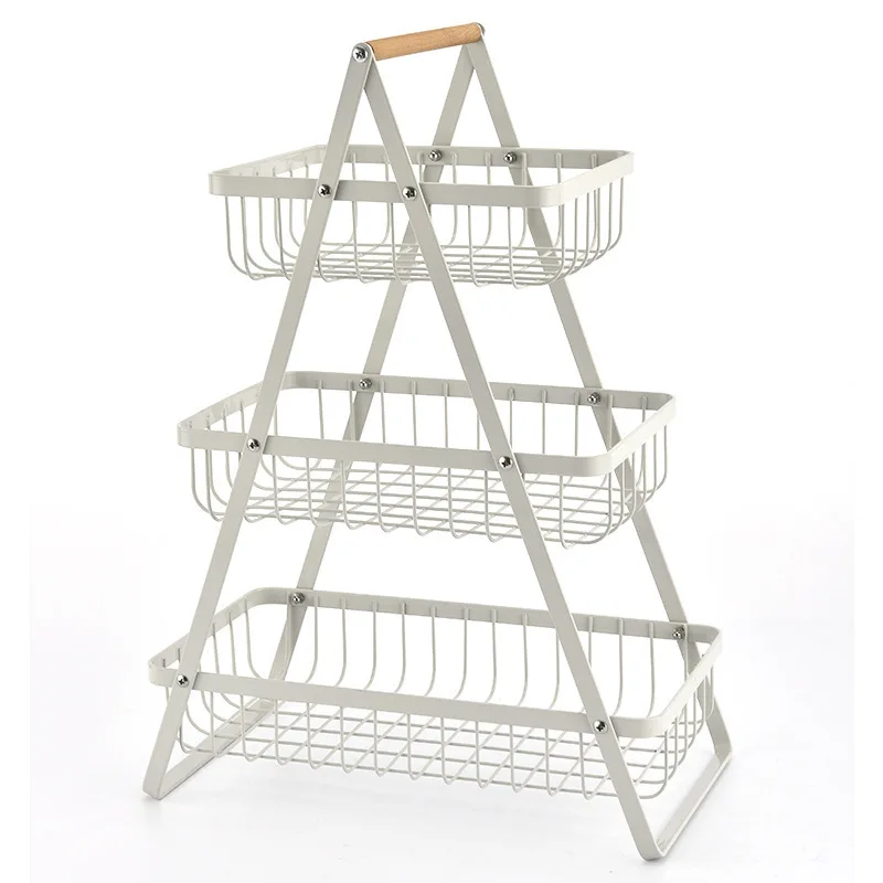 Kitchen Basket Rack Organizer - Image 7