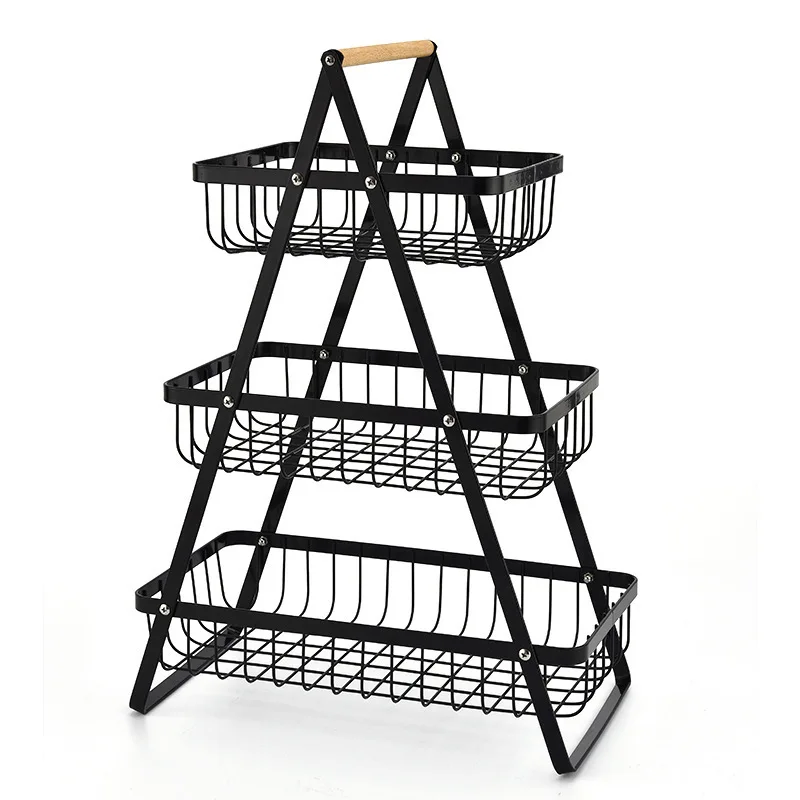 Kitchen Basket Rack Organizer - Image 8