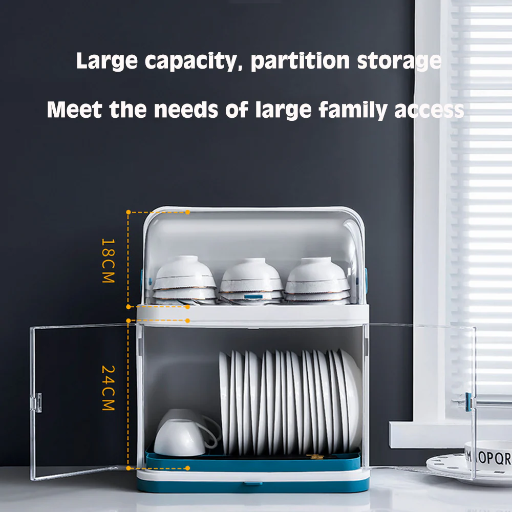 Kitchen Dish Shelf Drain Rack - Image 11
