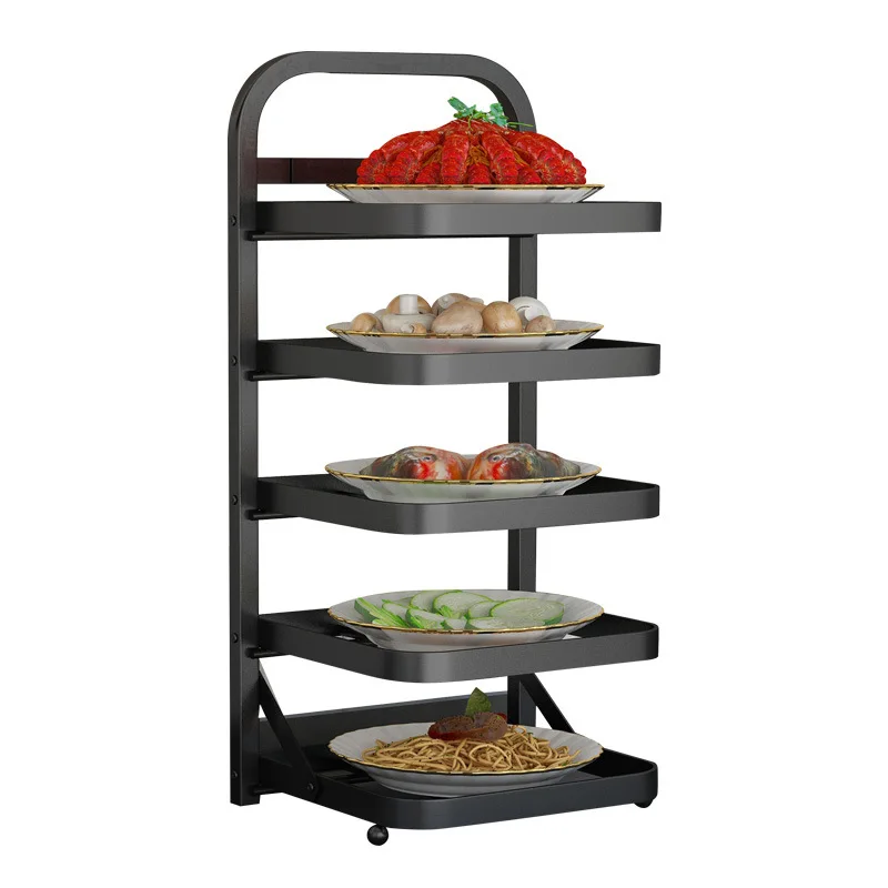Kitchen Foldable Side Dish Rack - Image 5