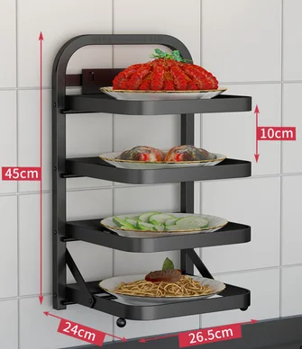 Kitchen Foldable Side Dish Rack - Image 7