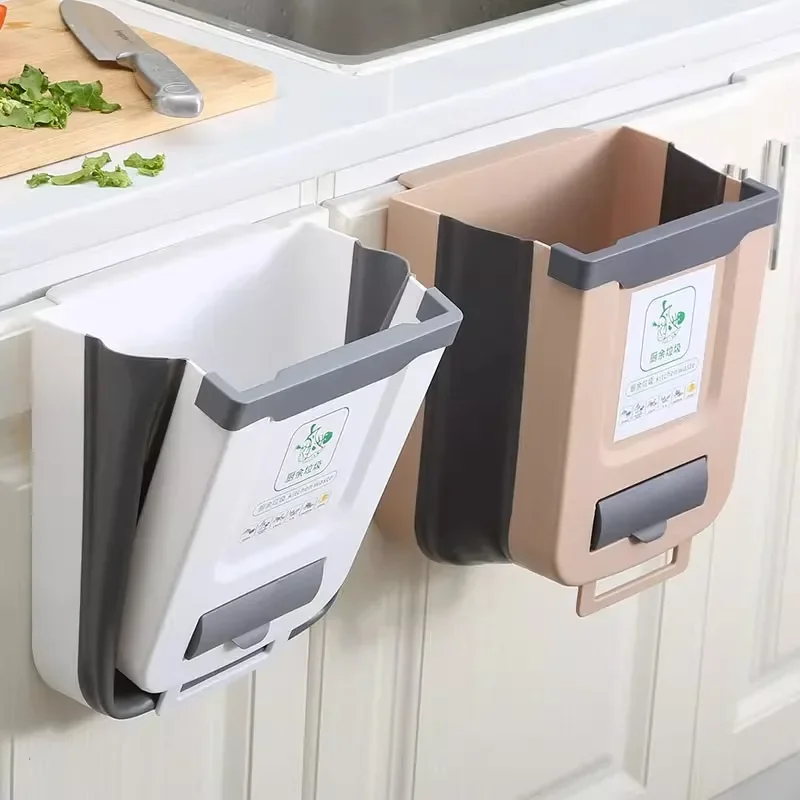 Kitchen Folding Trash Can - Image 2