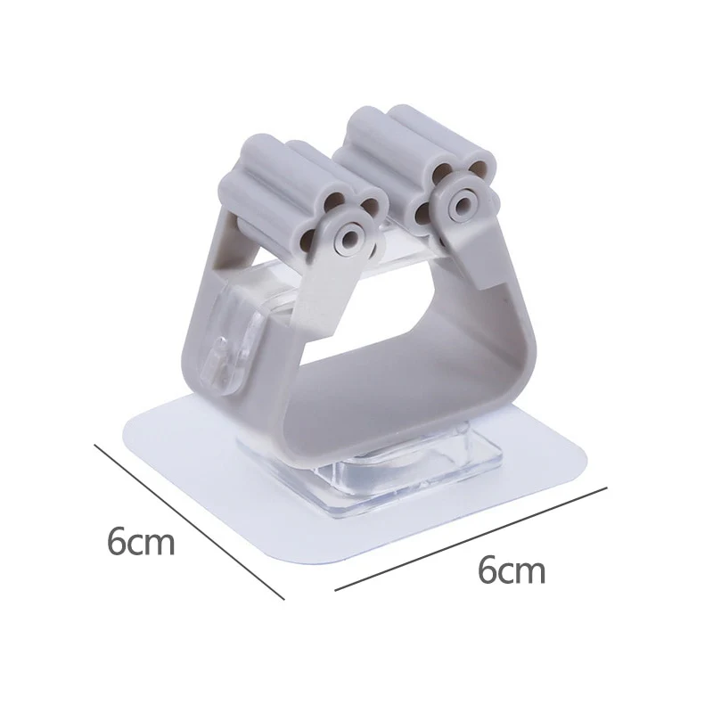 Kitchen Multi-Purpose Mop Holder Hooks - Image 3