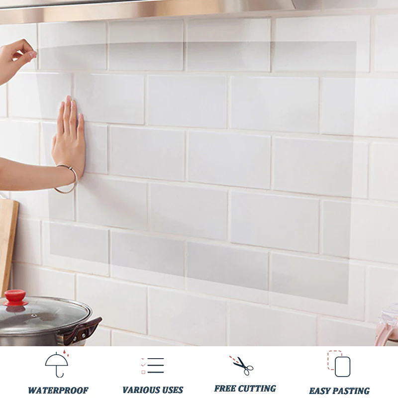 Kitchen Oil Proof Wall Sticker - Image 10