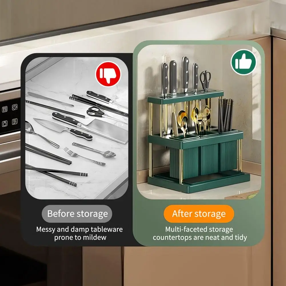 Kitchen Organizer Knife Holder - Image 20