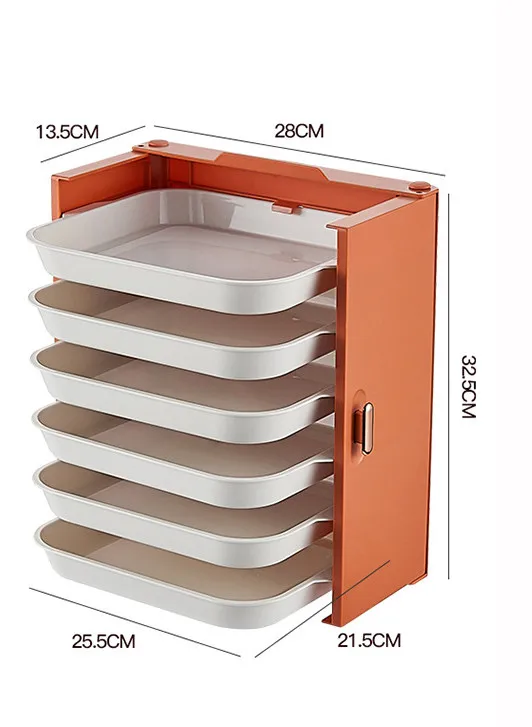 Kitchen Preparation Plate Rack Organizer - Image 12
