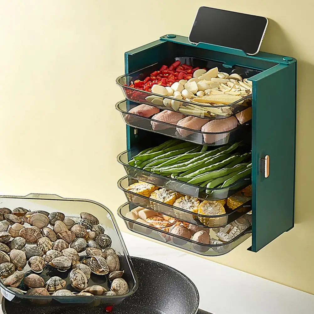 Kitchen Preparation Plate Rack Organizer - Image 4