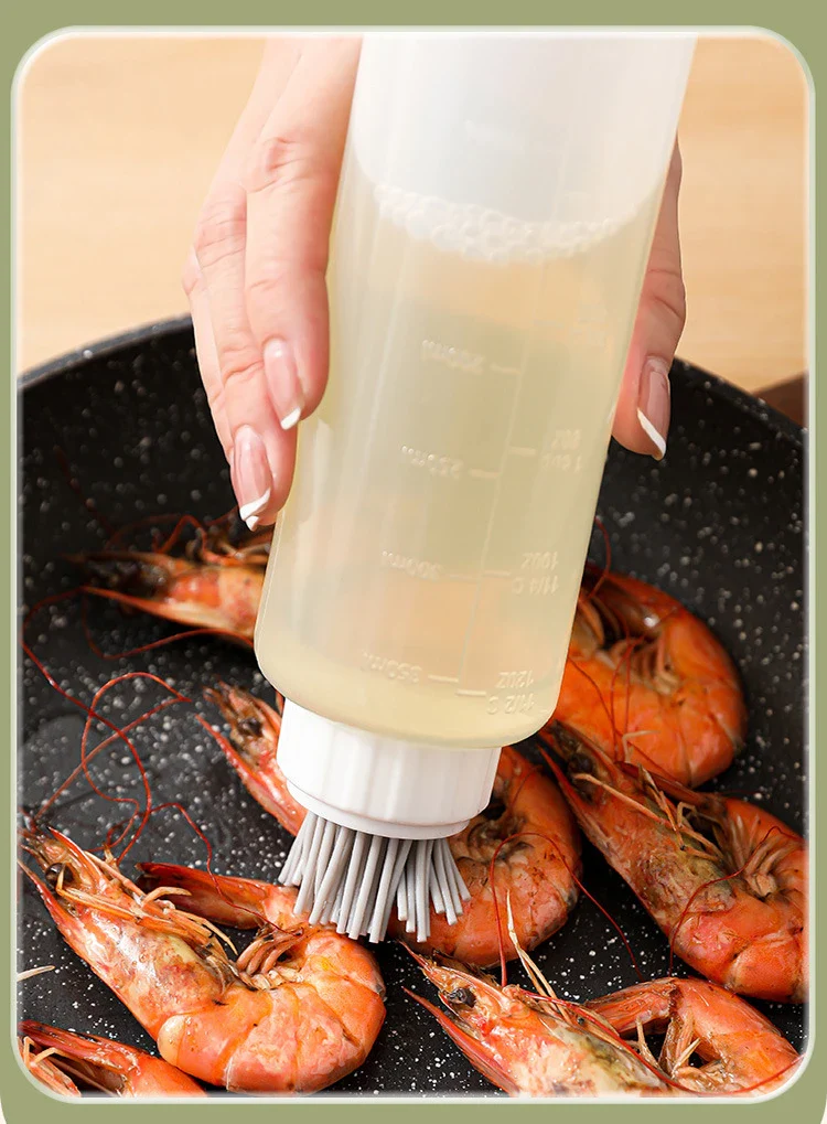Kitchen Silicone Brush Oil Bottle - Image 13