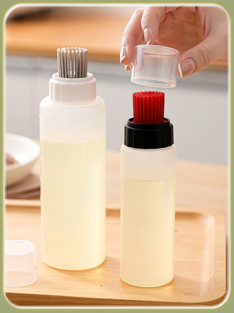 Kitchen Silicone Brush Oil Bottle - Image 19