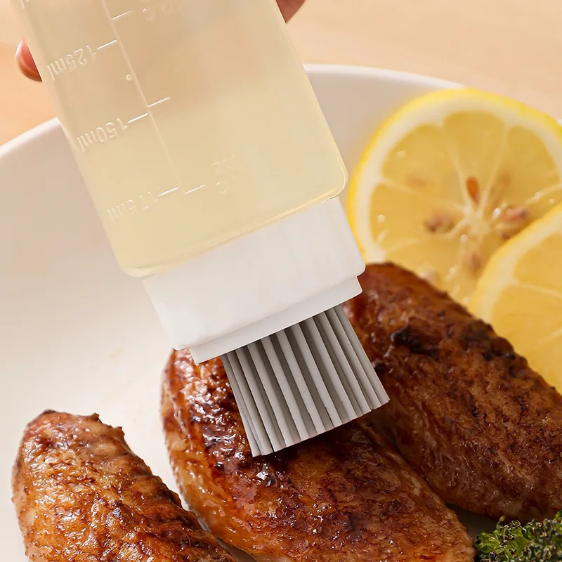 Kitchen Silicone Brush Oil Bottle - Image 2