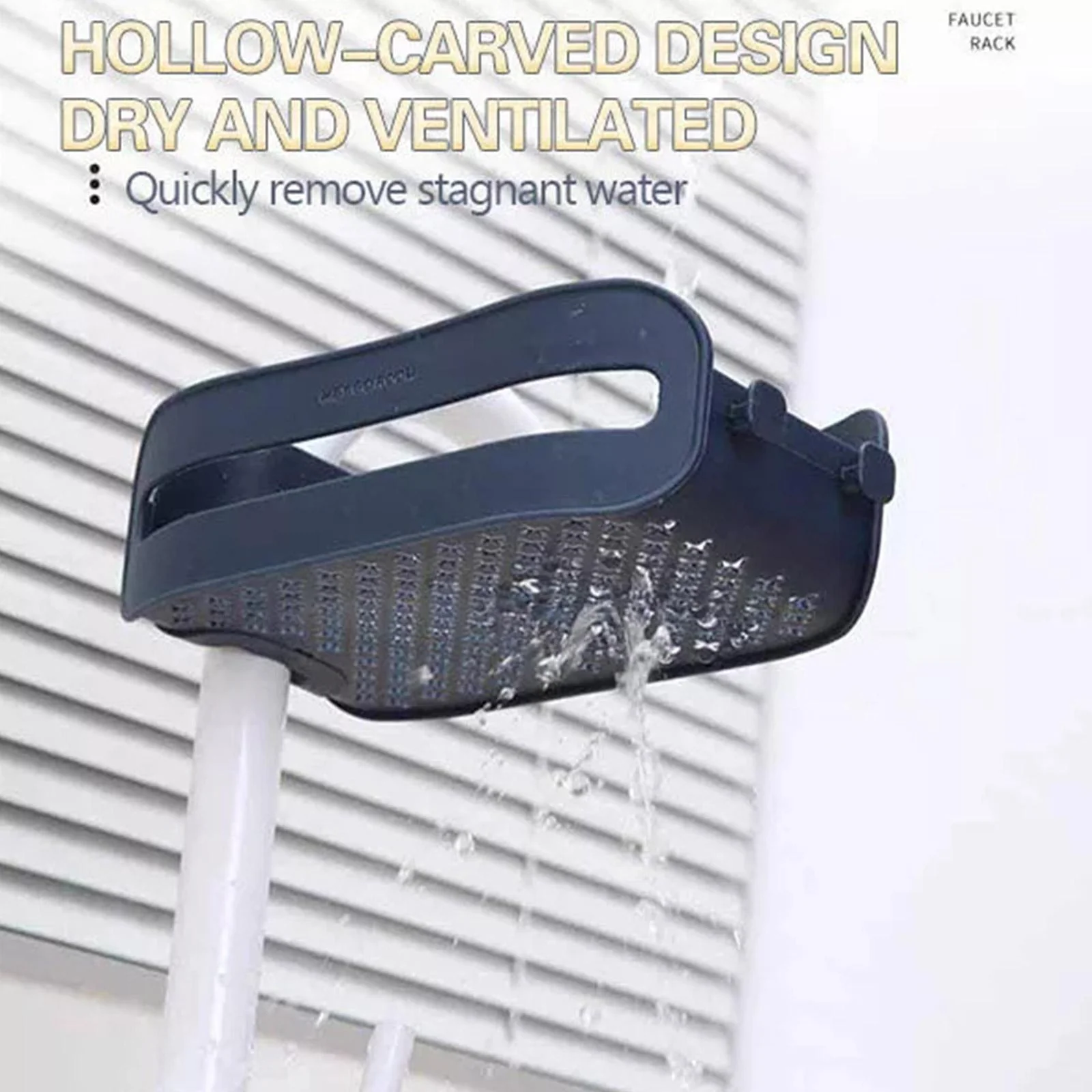 Kitchen Sink Sponge Drainer Rack - Image 15