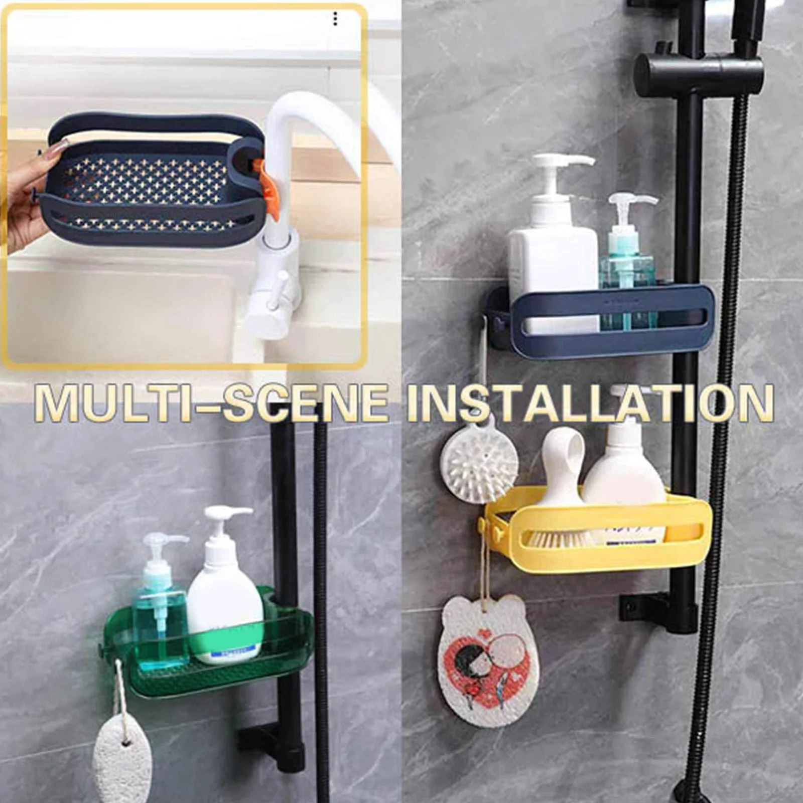 Kitchen Sink Sponge Drainer Rack - Image 16