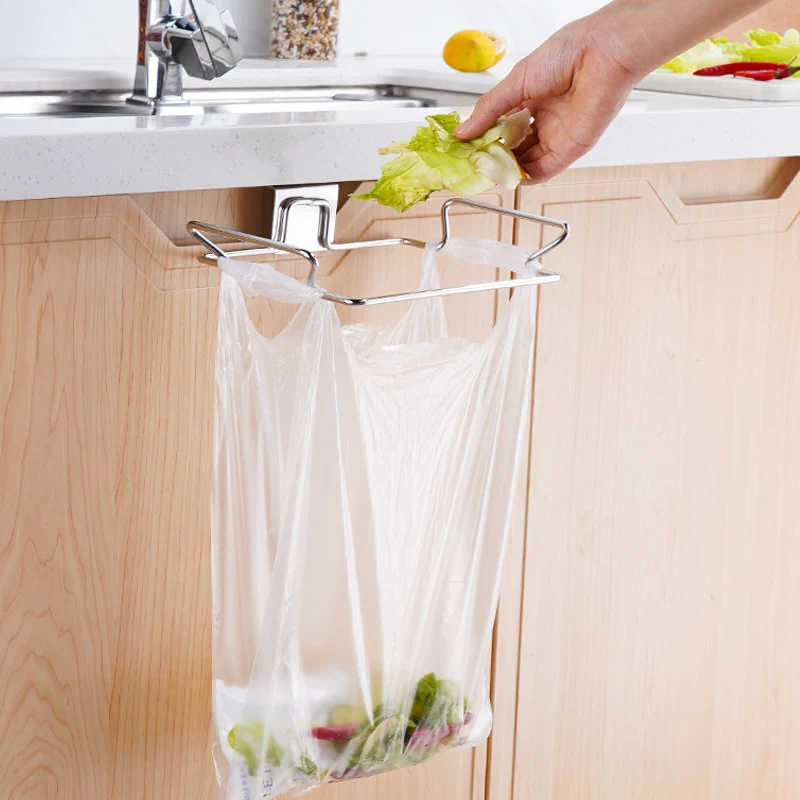 Kitchen Trash Bag Hanging Holder - Image 4