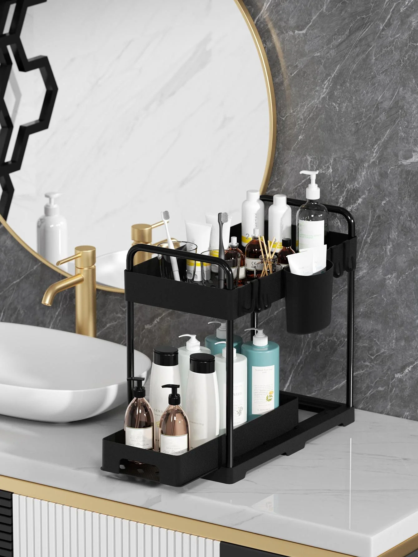 Kitchen Under Sink Rack - Image 6