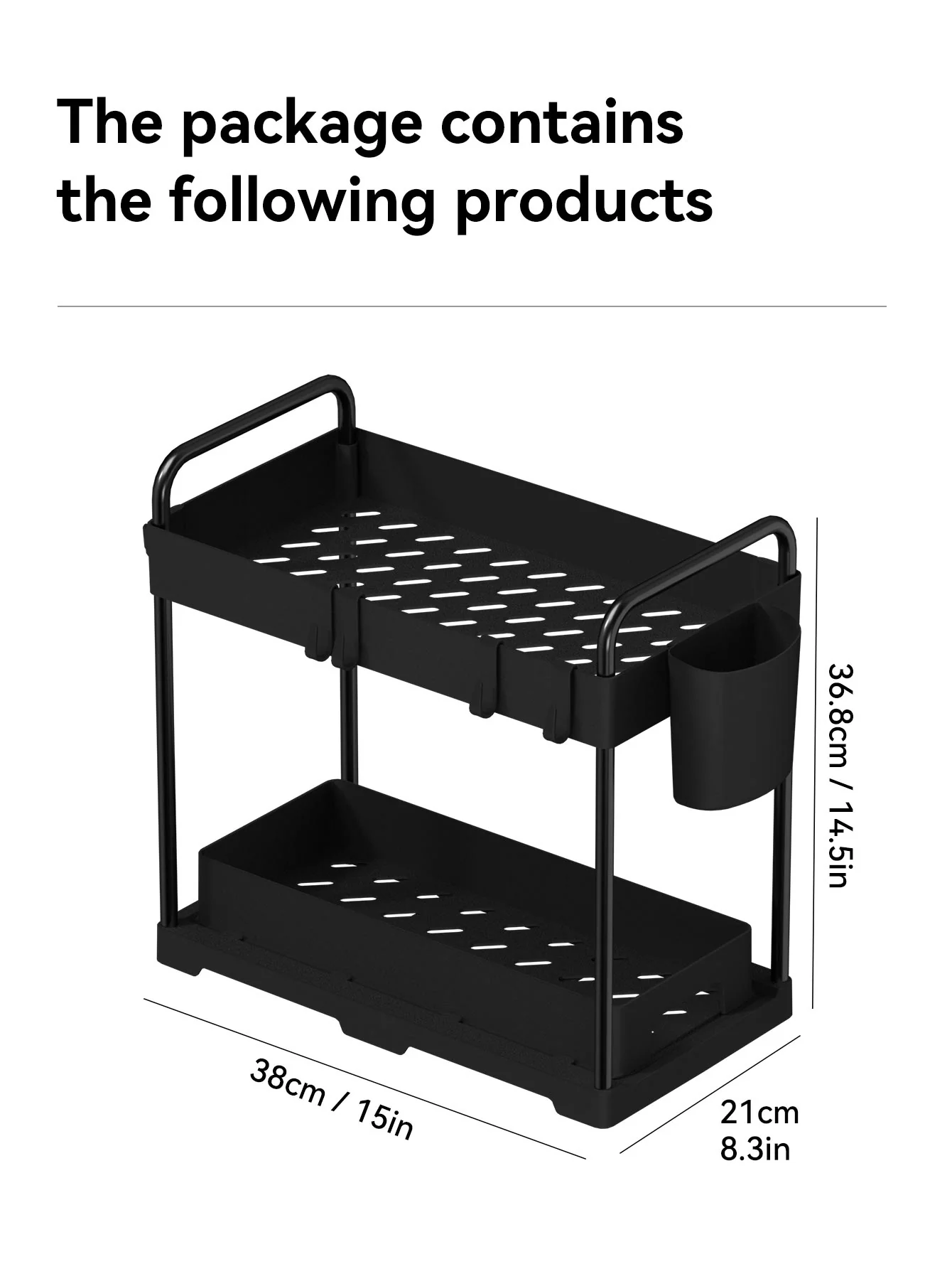 Kitchen Under Sink Rack - Image 7