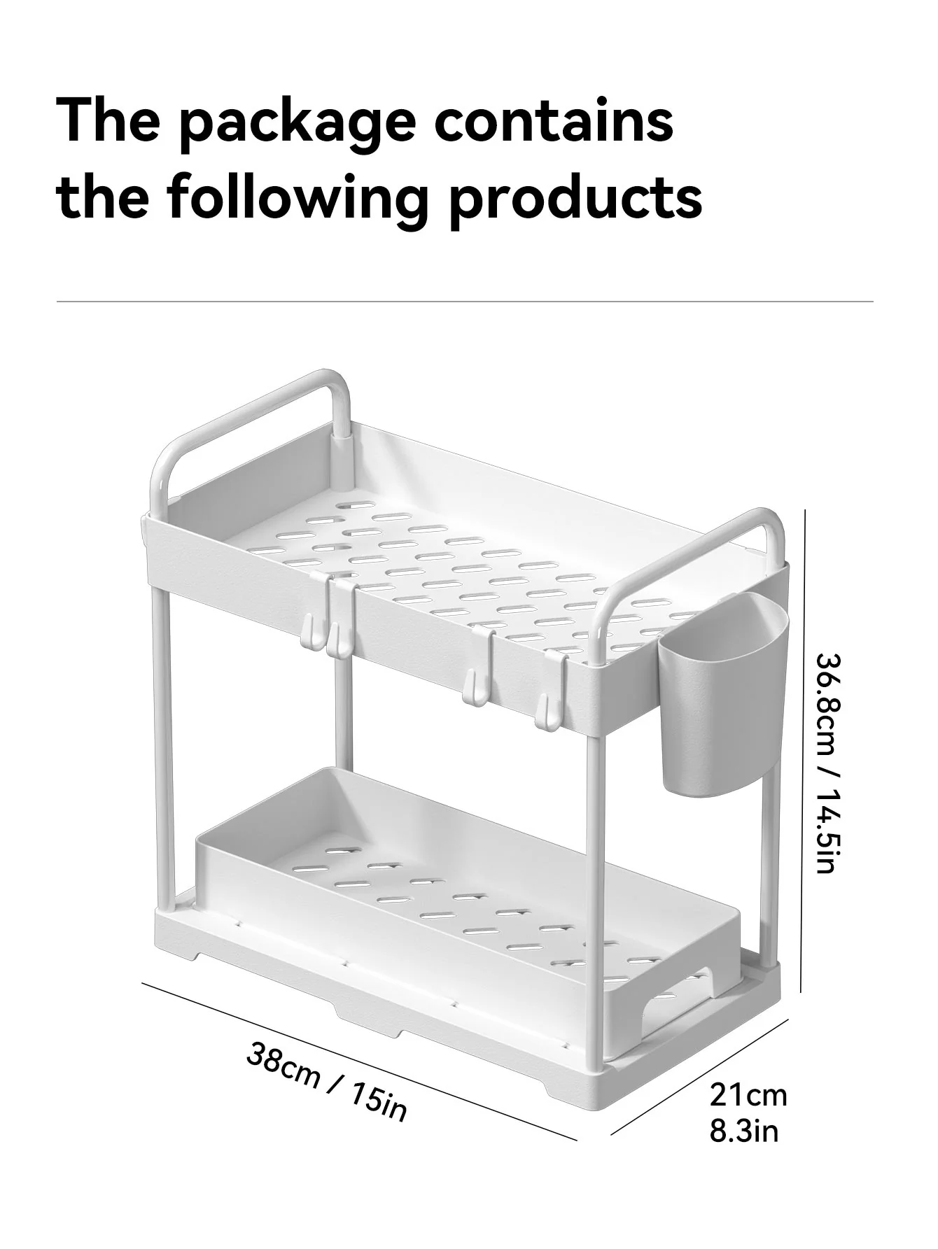 Kitchen Under Sink Rack - Image 8