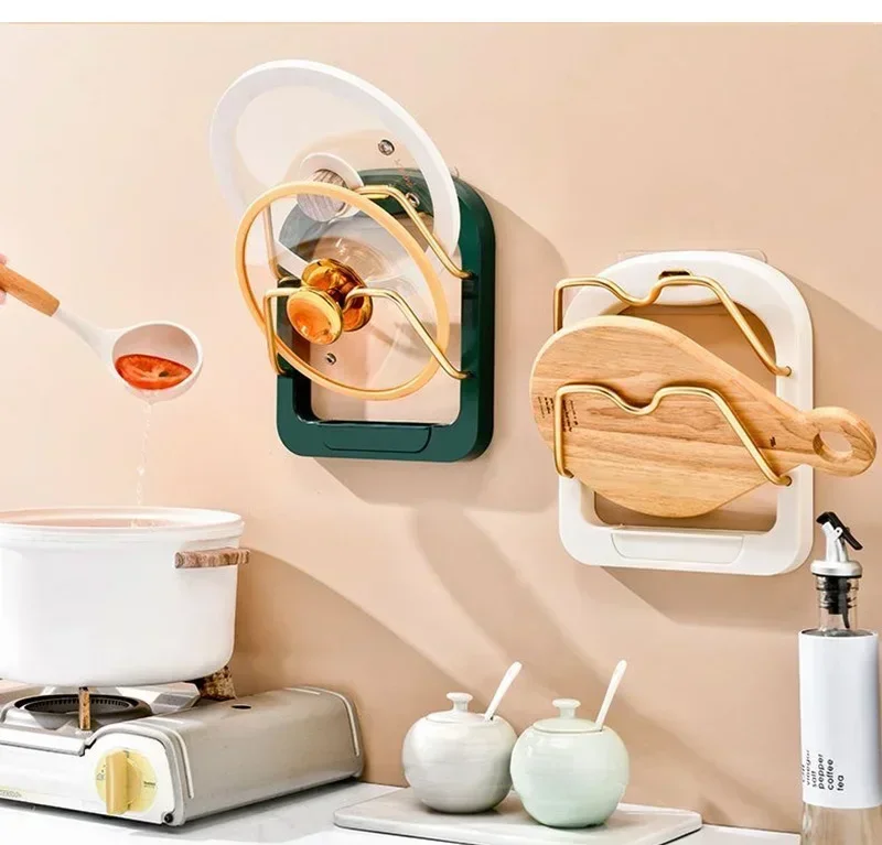 Kitchen Wall Mounted Pot Lid Rack - Image 10