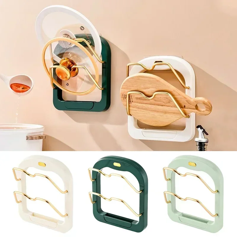 Kitchen Wall Mounted Pot Lid Rack - Image 2