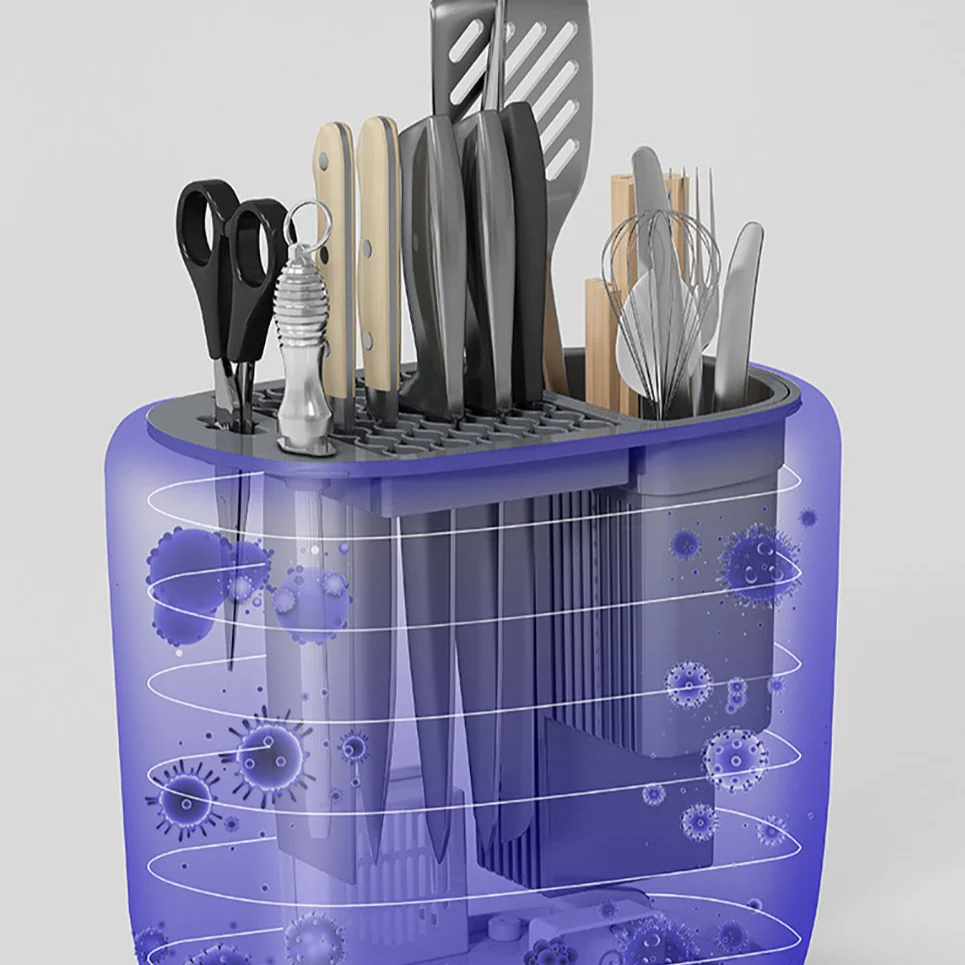 Knife Cutlery UV Sterilization Holder - Image 15