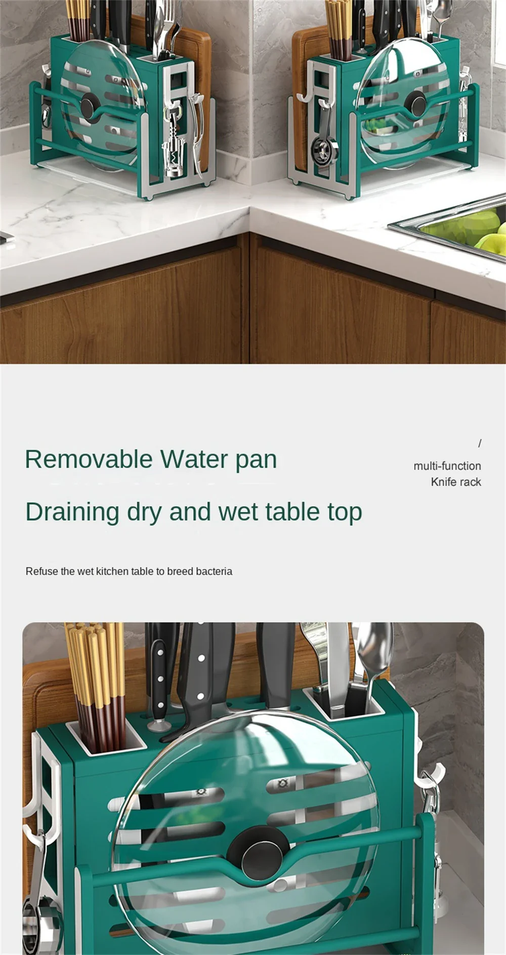 Knife Cutting Board Rack - Image 14