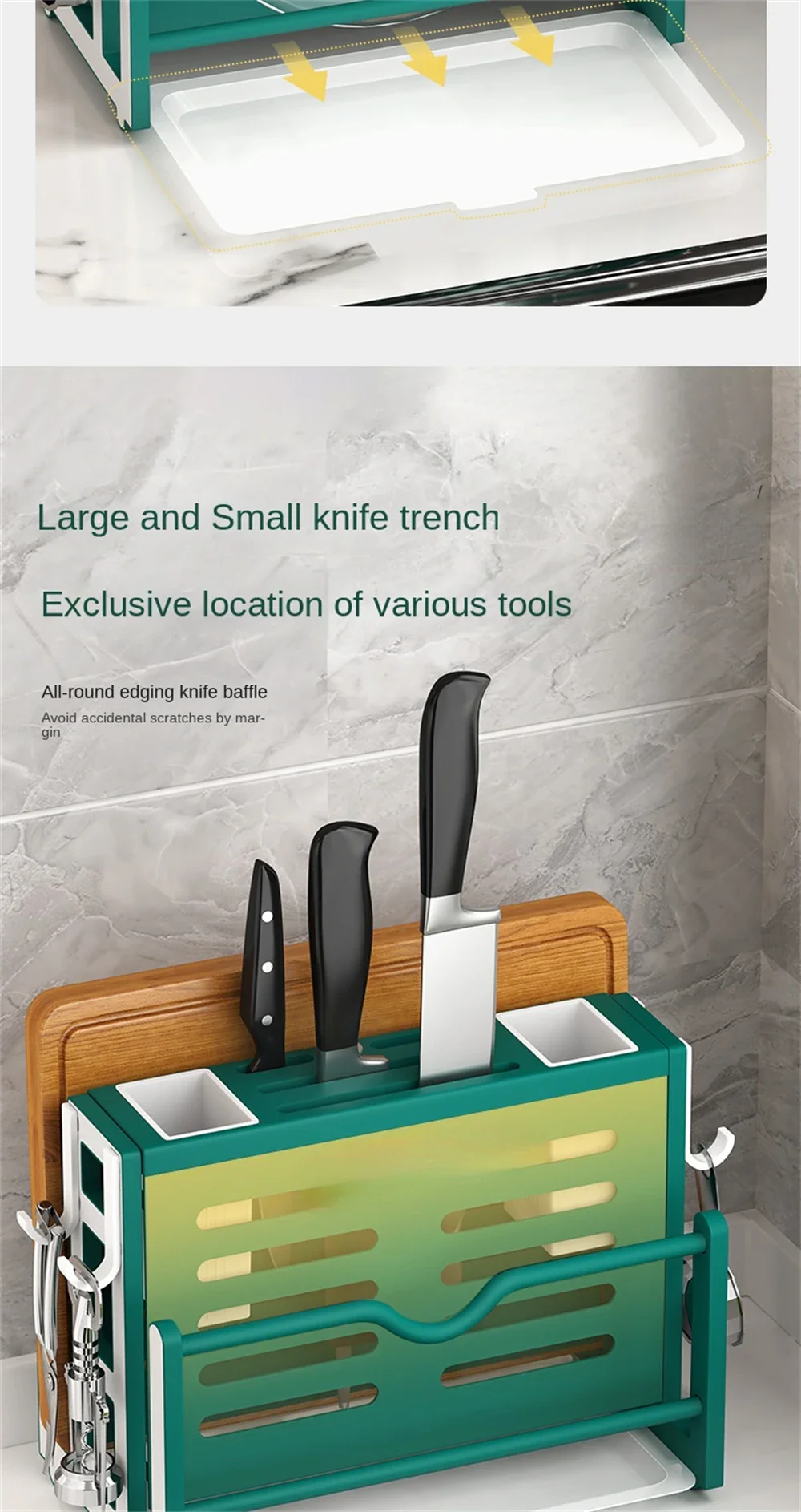 Knife Cutting Board Rack - Image 15