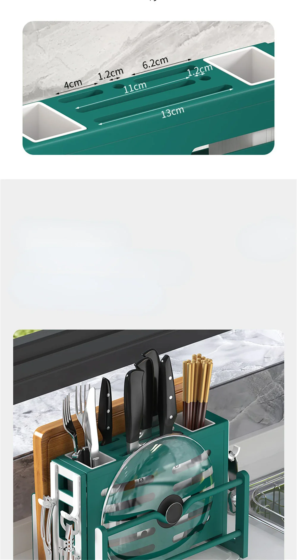 Knife Cutting Board Rack - Image 20
