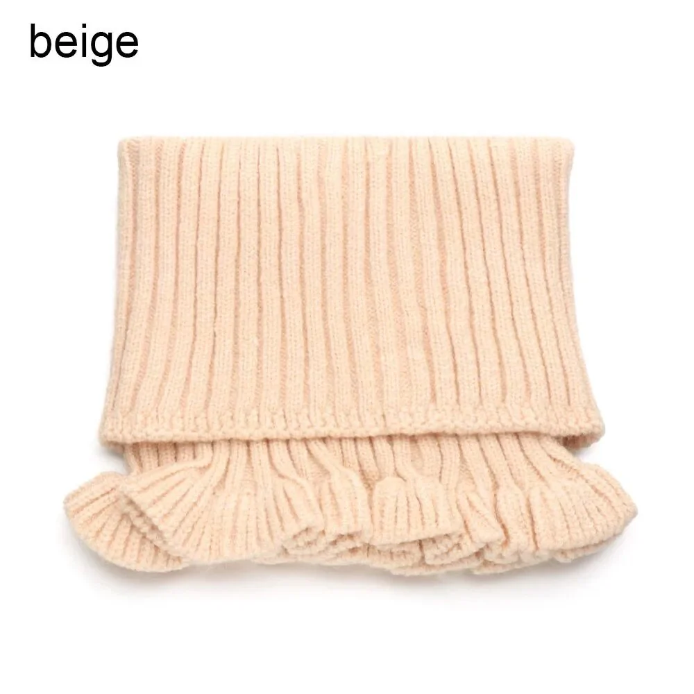 Knitted Fake Collar Scarf - Image 12