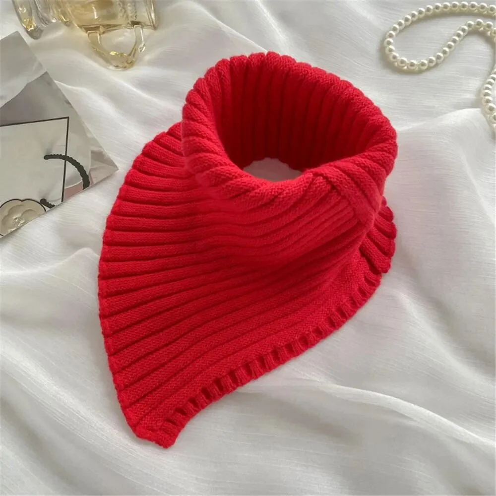 Knitted Fake Collar Scarf - Image 24