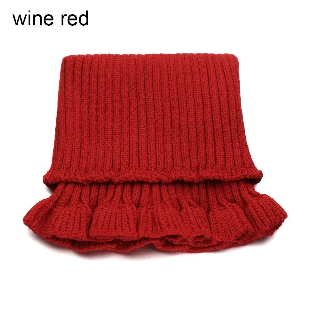 Knitted Fake Collar Scarf - Image 27