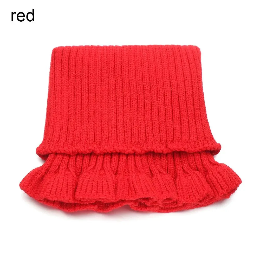 Knitted Fake Collar Scarf - Image 29