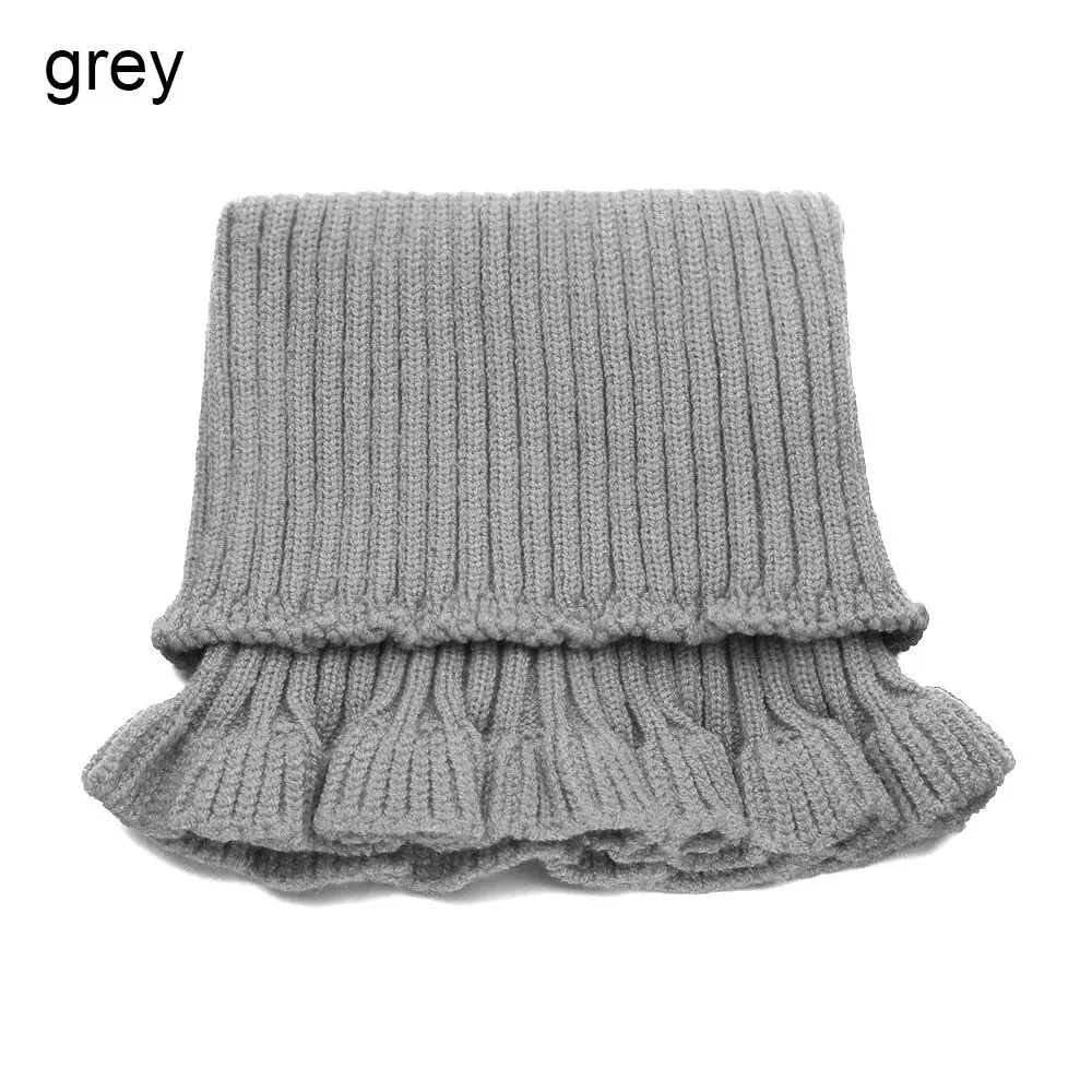 Knitted Fake Collar Scarf - Image 33
