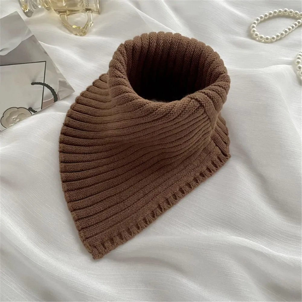 Knitted Fake Collar Scarf - Image 34