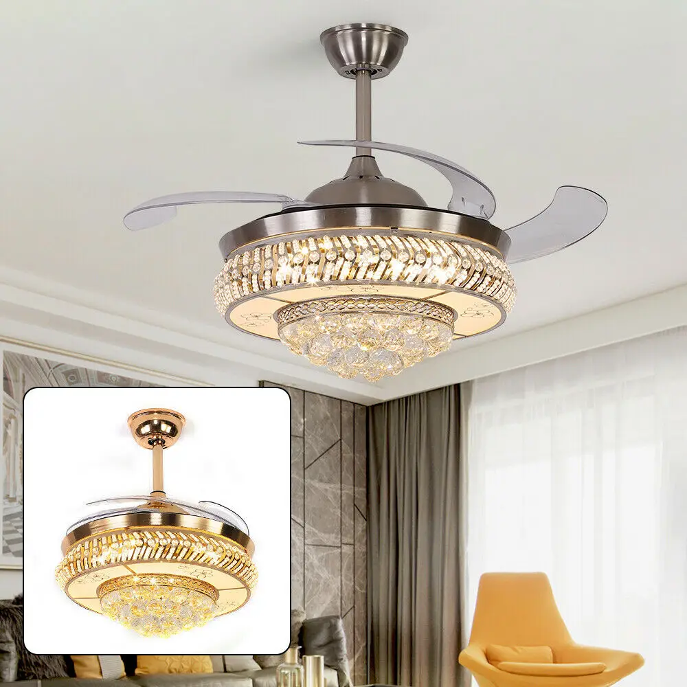 Krysolis Crystal Ceiling Fan - Image 12