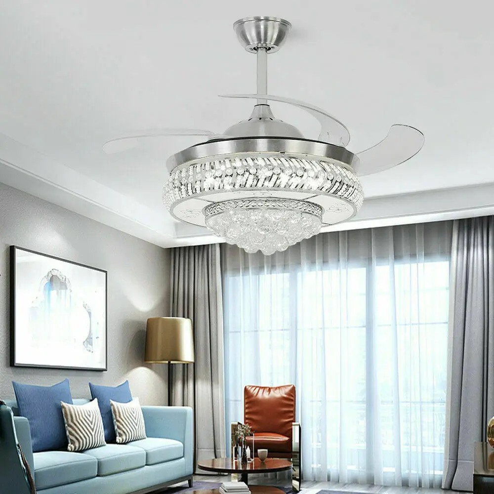 Krysolis Crystal Ceiling Fan - Image 2