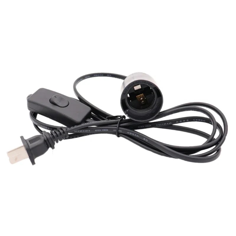 Lamp Adapter Extension Cord US EU UK AU Plug - Image 3