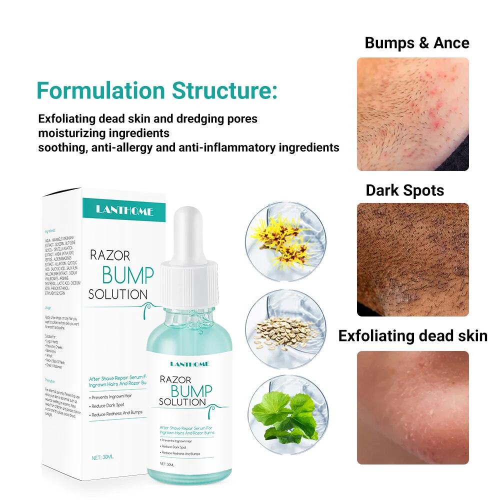 LANTHOME Razor Bump Solution for Ingrown Hair - Image 8