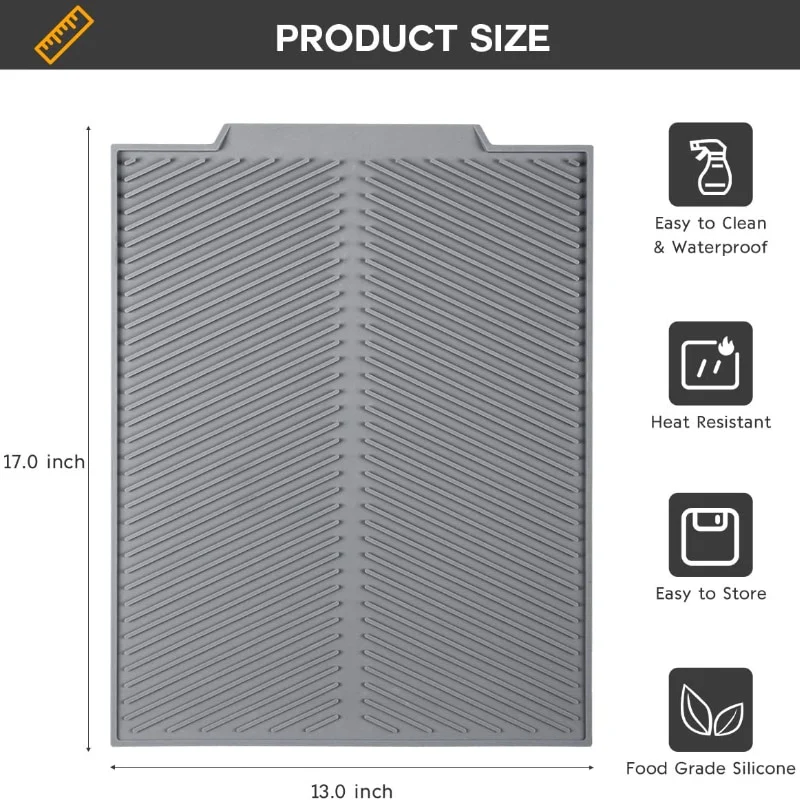 Large Silicone Dish Drying Mat - Image 10